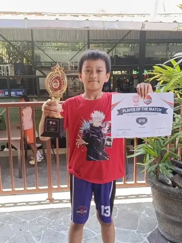 Dewa Arsya Raih Best Player di Bali Basketball Youth League 2026