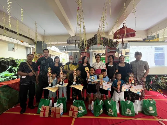 Lomba Mewarnai TK B se-Kota Denpasar